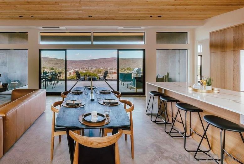 Dining room, Interior, Wooden Ceilings