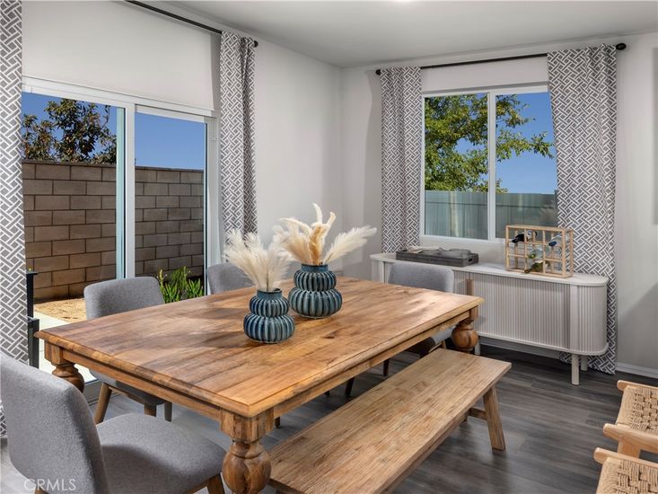 Dining room, Interior, Wood Texture Flooring