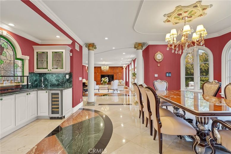 Chandelier, Dining room, Interior, Kitchen, Recessed Lighting