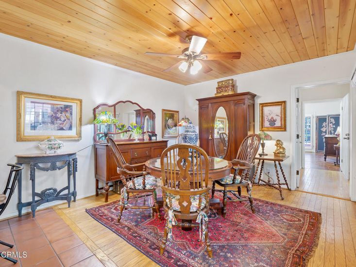 Dining room, Interior, Wooden Ceilings, Wood Texture Flooring