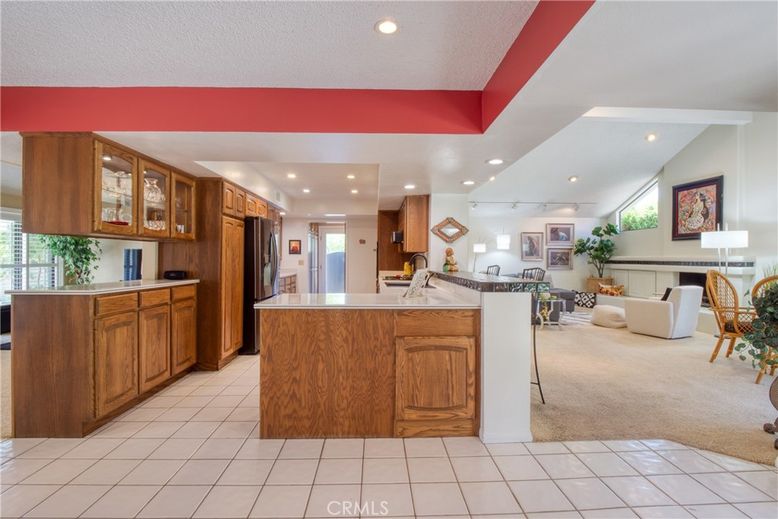Interior, Kitchen, Living room, Recessed Lighting