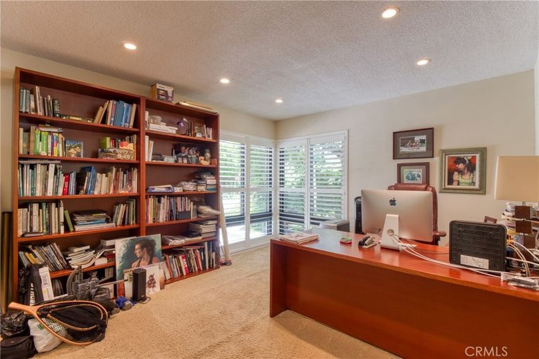 Home Office, Interior, Recessed Lighting