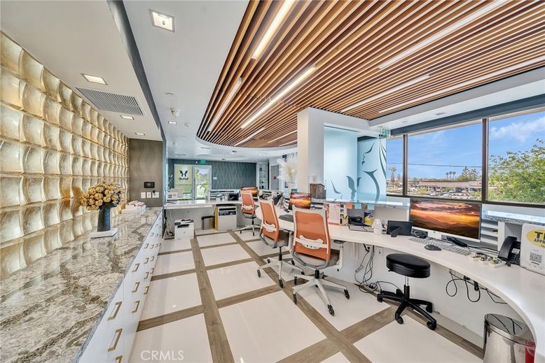 Home Office, Interior, Recessed Lighting