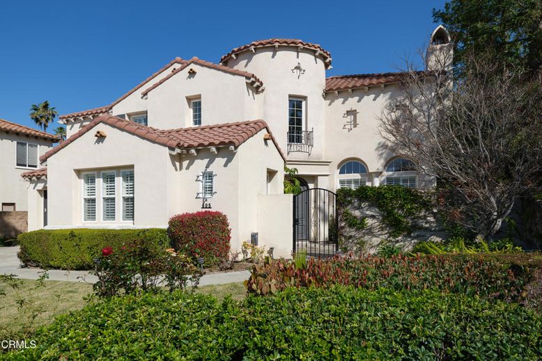 Backyard, Exterior, Facade, Spanish Mediterranean