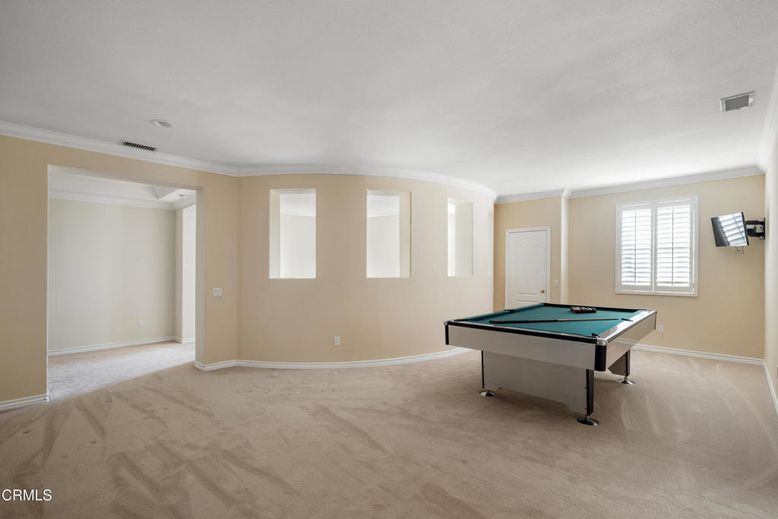Billiard Table, Game Room, Interior