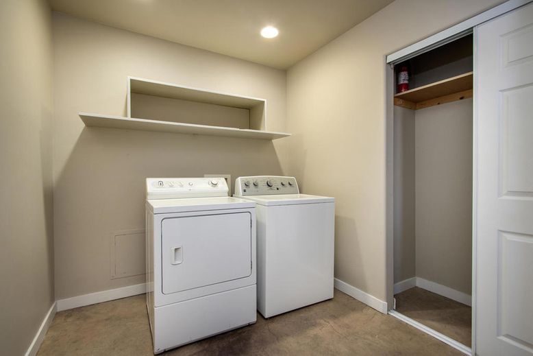 Interior, Recessed Lighting, Utility Closets, Washer
