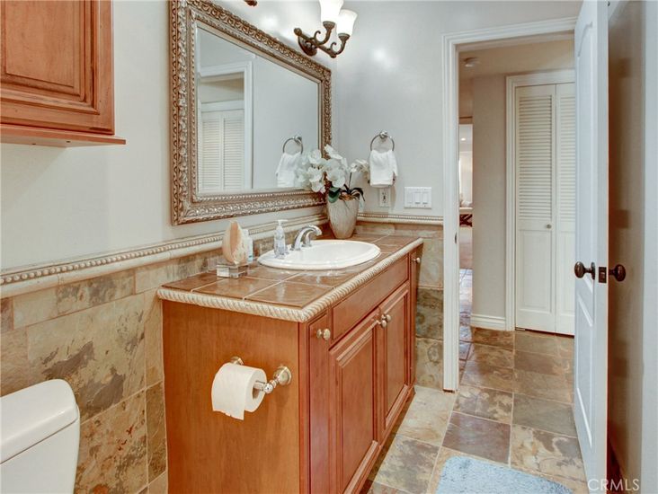 Bathroom, Interior, Tile Countertops