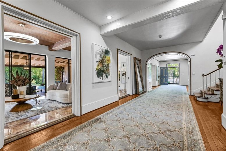 Interior, Recessed Lighting, Wooden Ceilings, Wood Texture Flooring