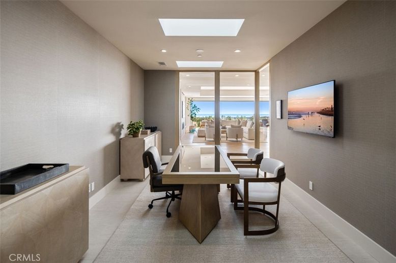 Home Office, Interior, Recessed Lighting, Water