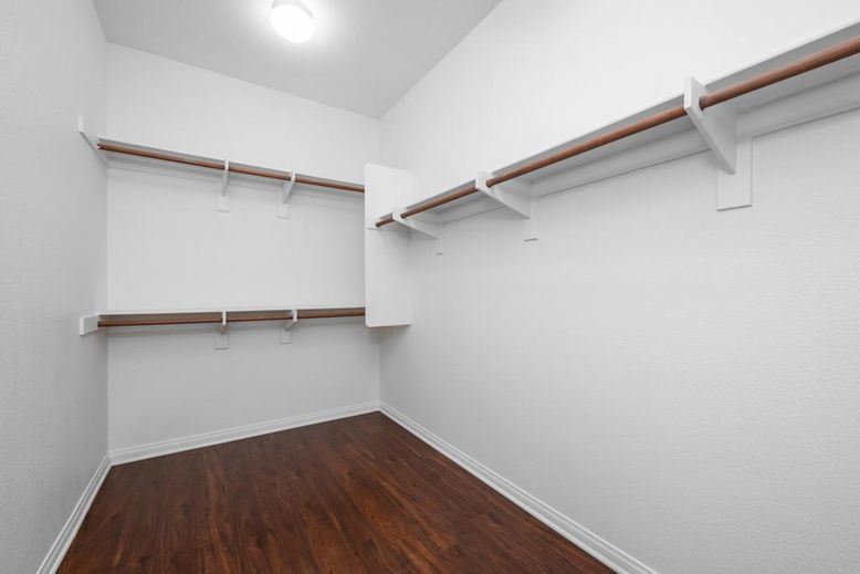 Interior, Walk-in Closets, Wood Texture Flooring