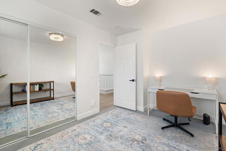Home Office, Interior, Wood Texture Flooring