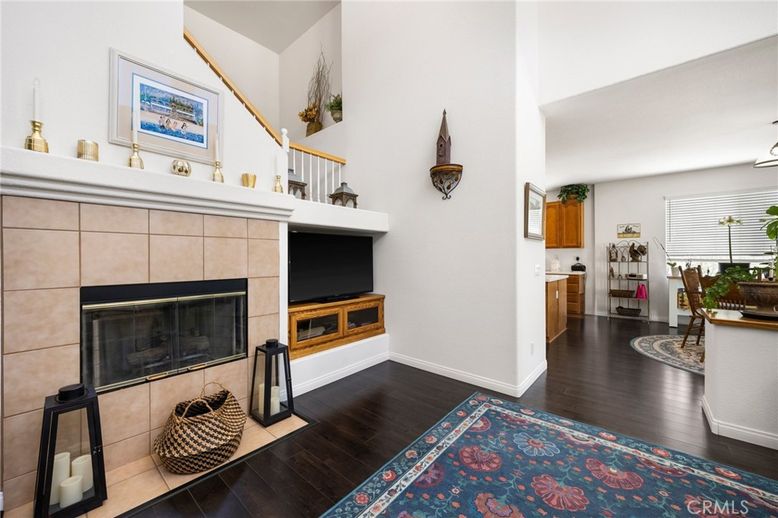 Fireplace, Interior, Wood Texture Flooring
