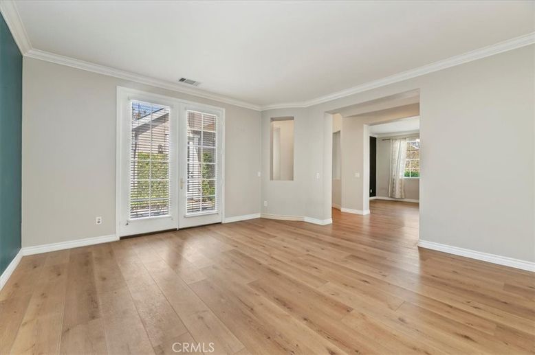 Empty room, Interior, Wood Texture Flooring