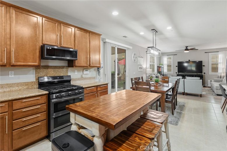 Dining room, Interior, Kitchen, Living room, Pendant Lights, Recessed Lighting