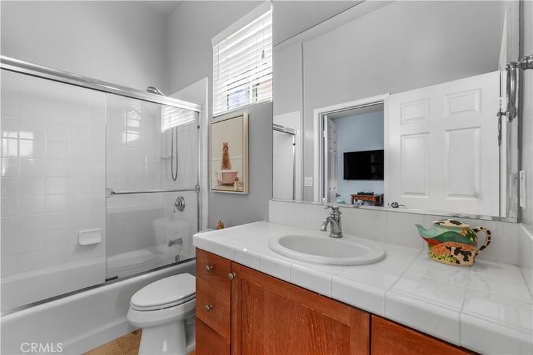 Bathroom, Glass Shower, Interior, Tile Countertops