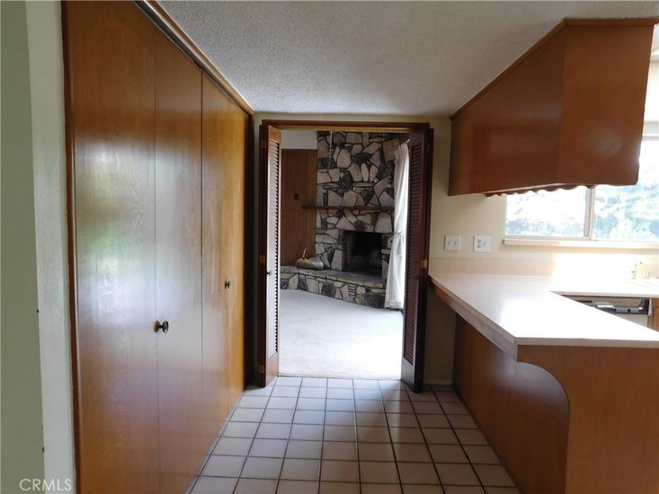 Fireplace, Interior, Stone Walls