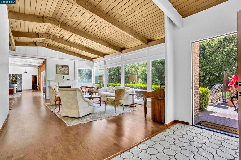Fireplace, Interior, Living room, Wooden Beams, Wooden Ceilings, Wood Texture Flooring