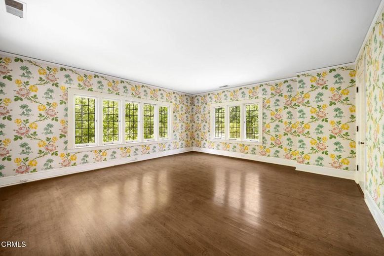 Empty room, Interior, Wood Texture Flooring