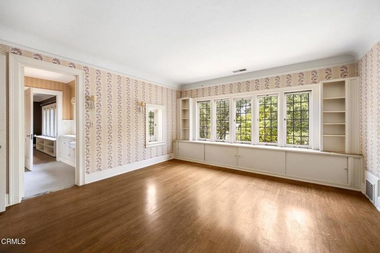 Empty room, Interior, Wood Texture Flooring