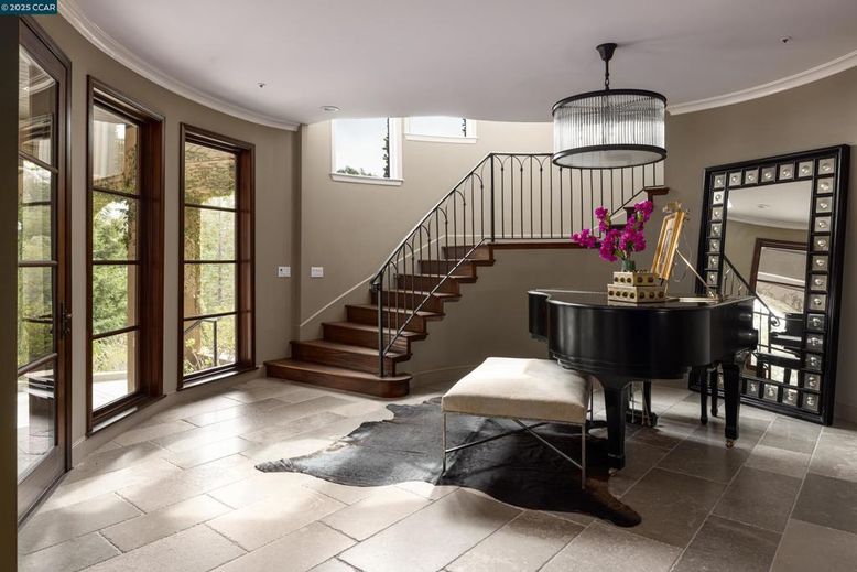 Interior, Pendant Lights, Piano