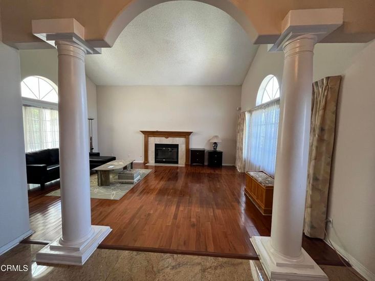 Fireplace, Interior, Wood Texture Flooring