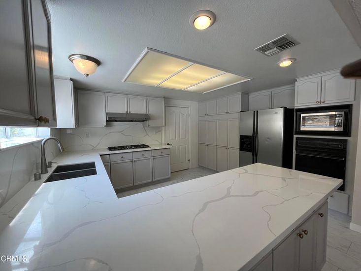 Interior, Kitchen, Marble, Marble Walls