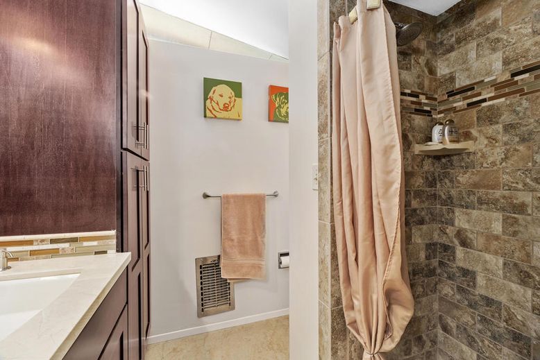 Bathroom, Interior, Stone Walls