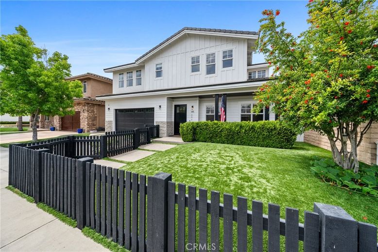 Attached, Backyard, Exterior, Facade, Farmhouse