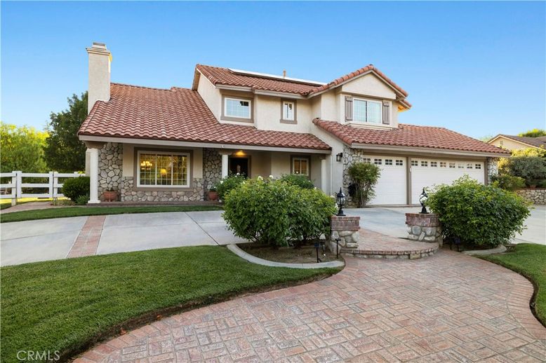 Attached, Backyard, Exterior, Facade, Mediterranean