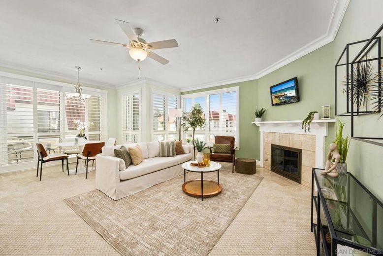 Dining room, Fireplace, Interior, Living room