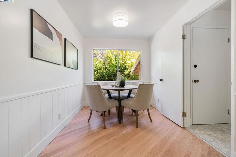 Dining room, Interior, Wood Texture Flooring
