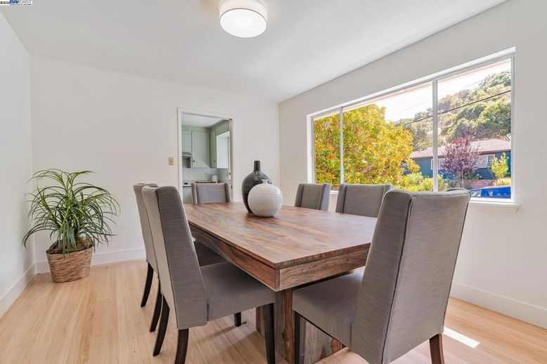 Dining room, Interior, Wood Texture Flooring
