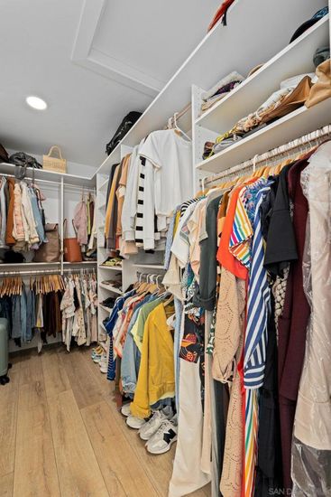 Interior, Recessed Lighting, Walk-in Closets, Wood Texture Flooring