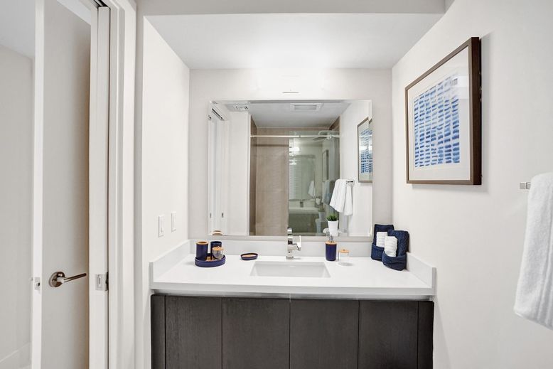 Bathroom, Glass Shower, Interior