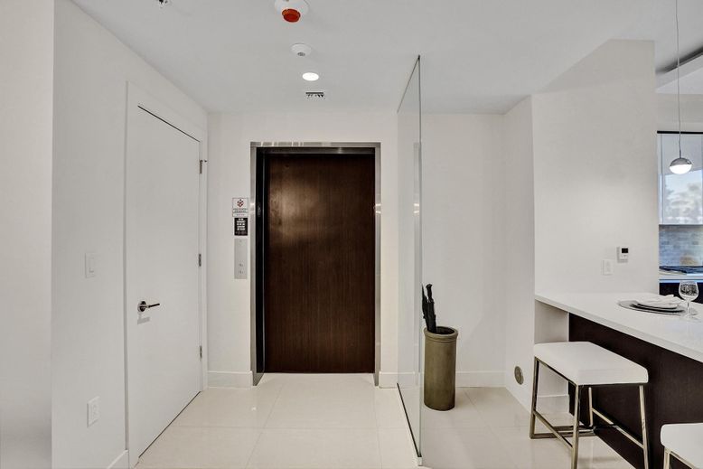 Elevator, Interior, Pendant Lights, Recessed Lighting
