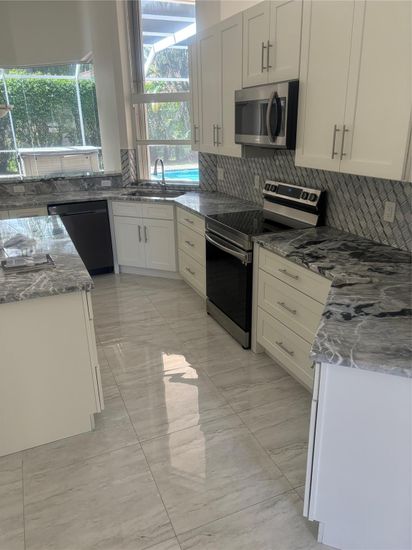 Interior, Kitchen, Marble