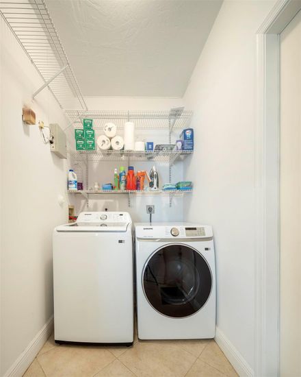 Interior, Washer