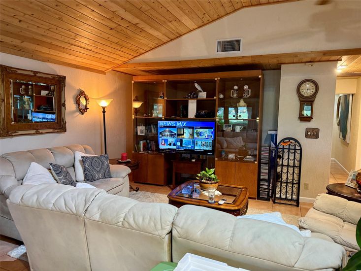 Interior, Living room, Wooden Ceilings