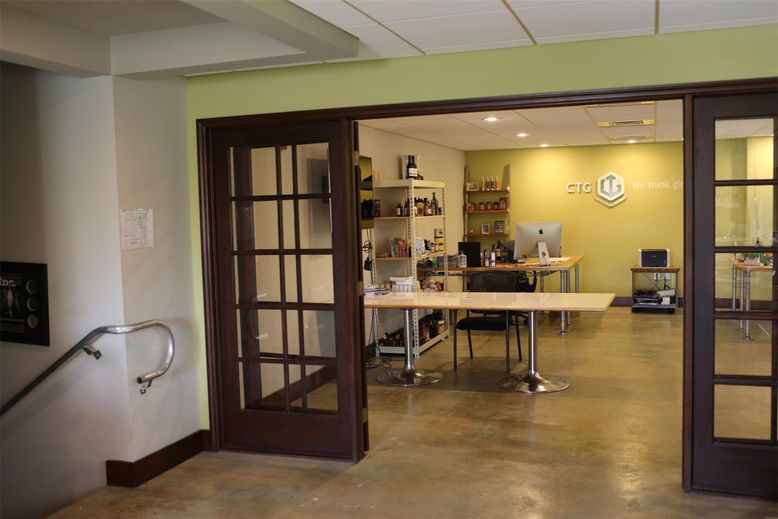 Home Office, Interior, Recessed Lighting