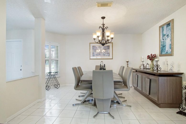 Chandelier, Dining room, Interior, Marble