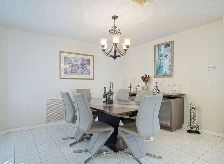 Chandelier, Dining room, Interior, Marble