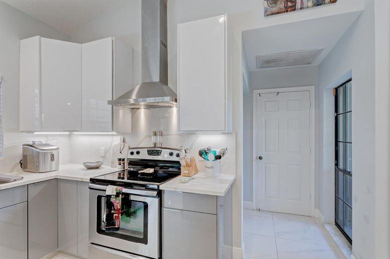 Interior, Kitchen, Marble, Stainless Steel Appliances