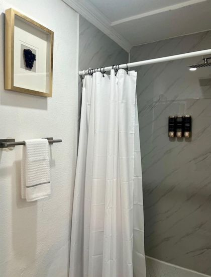 Bathroom, Interior, Marble Walls