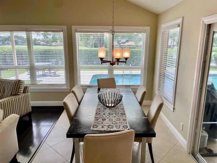 Dining room, Interior, Pendant Lights
