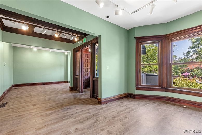 Empty room, Interior, Wood Texture Flooring