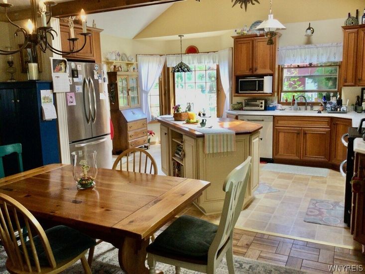 Dining room, Interior, Kitchen, Pendant Lights