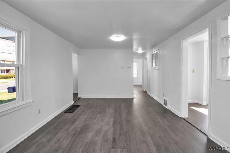Empty room, Interior, Wood Texture Flooring