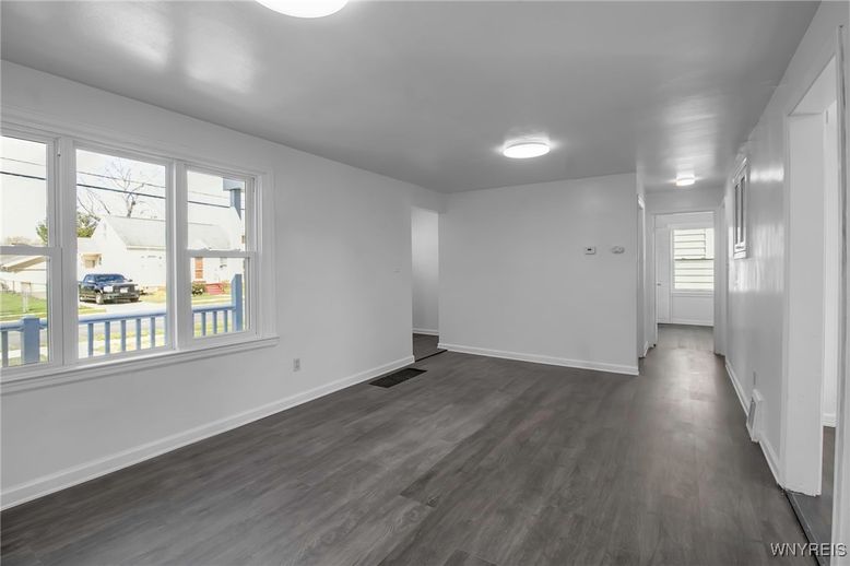 Empty room, Interior, Wood Texture Flooring