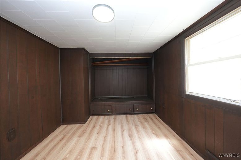 Empty room, Interior, Wood Texture Flooring, Wooden Walls