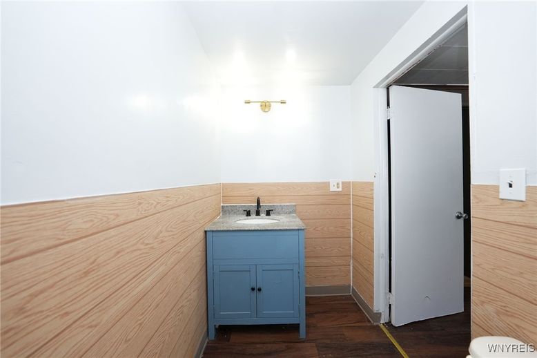 Bathroom, Interior, Wood Texture Flooring, Wooden Walls